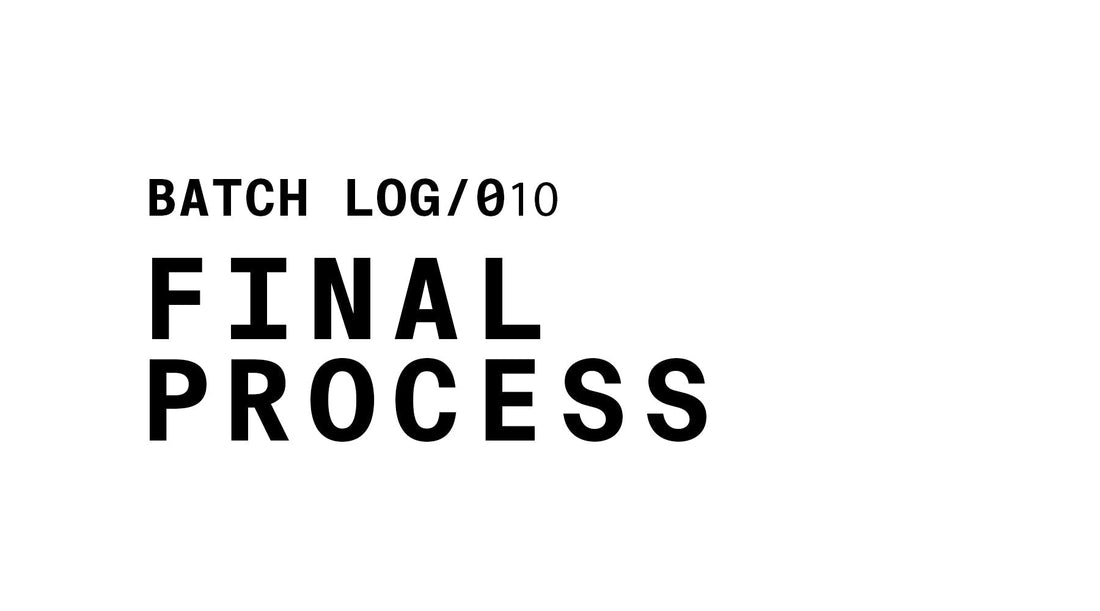 GRAPHIC READING BATCH LOG/010 FINAL PROCESS