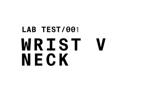 GRAPHIC TEXT READING LAB TEST/001 WRIST V NECK