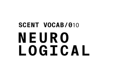GRAPHIC THAT READS SCENT VOCAB/010 NEUROLOGICAL